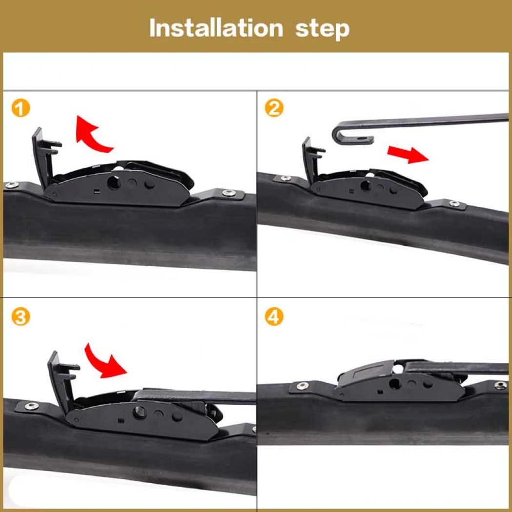 1 Universal Car Windshield Rubber Wiper in Pakistan
